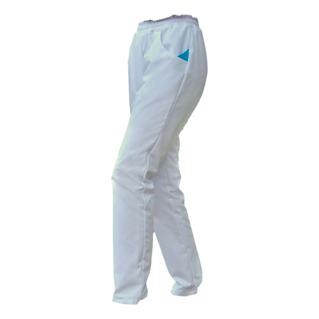 Hose Zephyre Weiß und blau - SNV