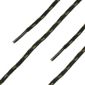 Lacets ronds noir/marron - Haix
