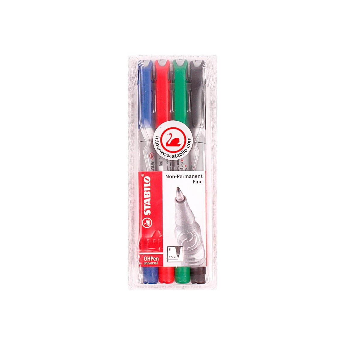 STABILO Pennarelli A Punta Max – Set Da 3, Colore Rosa, Punta In Nylon 0,8 Mm, Inchiostro A Base D'Acqua, Anti-Asciugatura 24 Ore