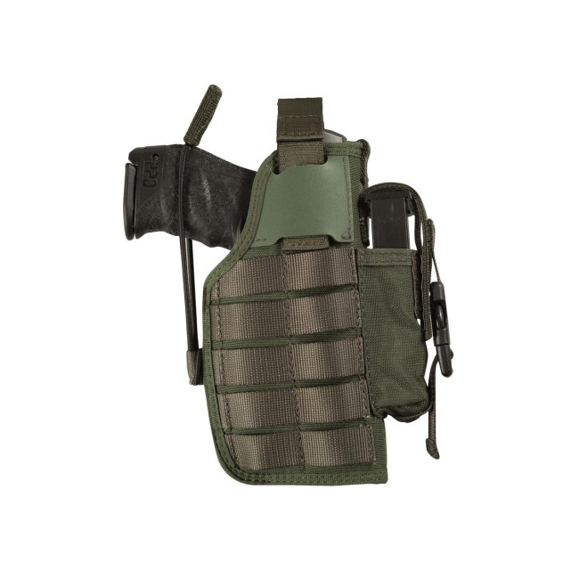 Holster BDU MOLLE ambidextre vert olive - Radar
