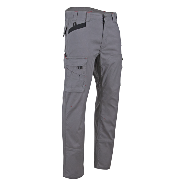 Rekbare canvas broek Torche Staalgrijs - LMA
