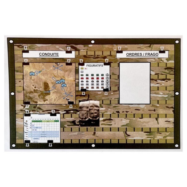 PANNEAU MOLLE AFFICHAGE "SMOC OPS"