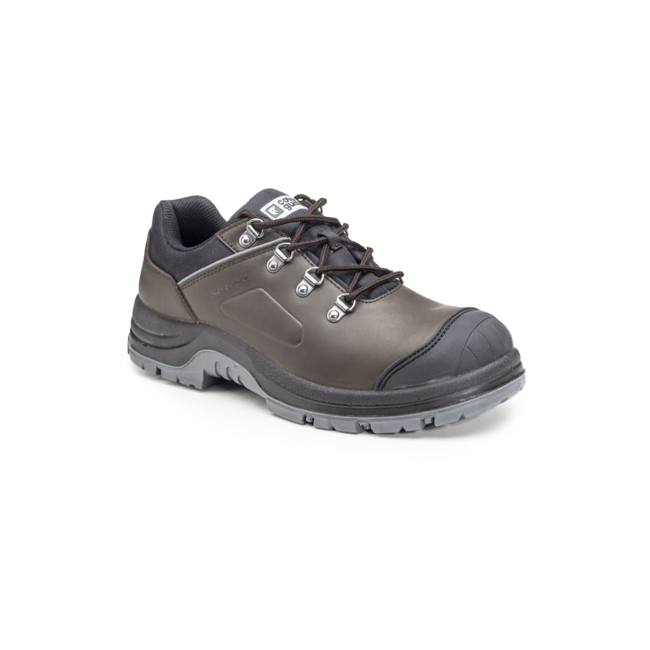 Buty bezpieczeństwa S3 FLINT Niskie Skóra licowa Brązowe - COVERGUARD