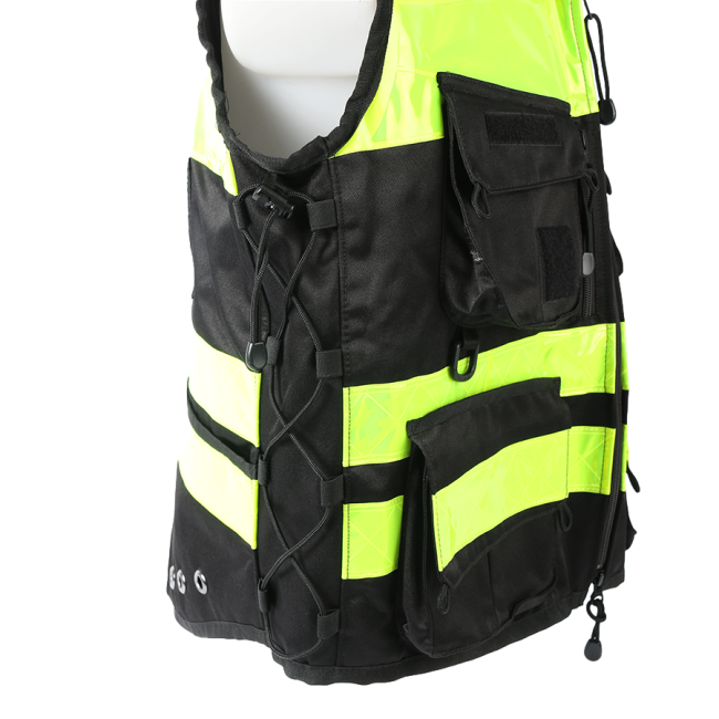 Gilet d'intervention multi-poches STAFF ACCESS noir - Dimatex