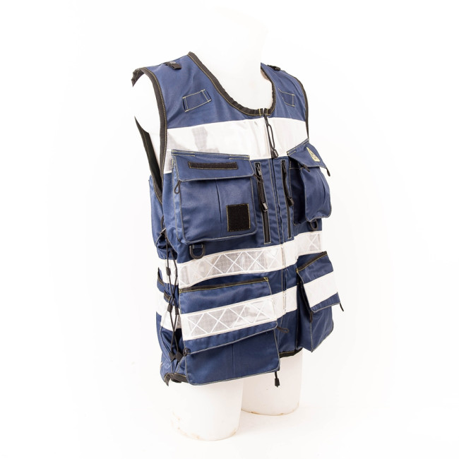Gilet d'intervention multi-poches STAFF ACCESS bleu nuit - Dimatex