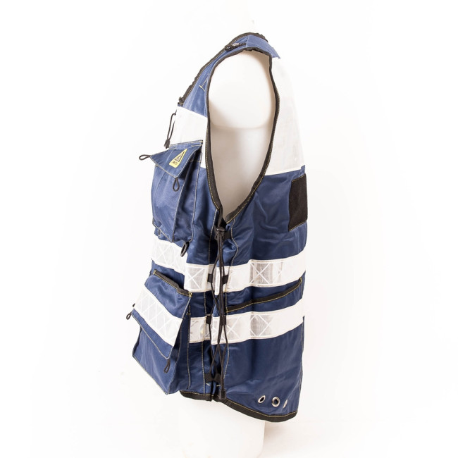 Gilet d'intervention multi-poches STAFF ACCESS bleu nuit - Dimatex
