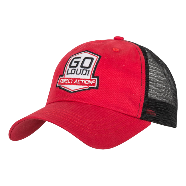 Go Loud Baseballkappe Rot - Direct Action