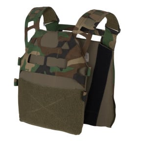 Porte-plaque Bearcat ultralight Woodland - Direct Action
