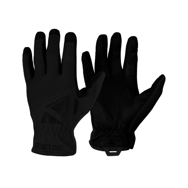 Gants légers en cuir noir - Direct Action