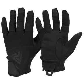 Gants durs en cuir synthétique noir - Direct Action