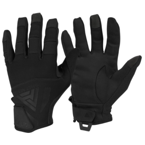 Gants durs en cuir synthétique noir - Direct Action