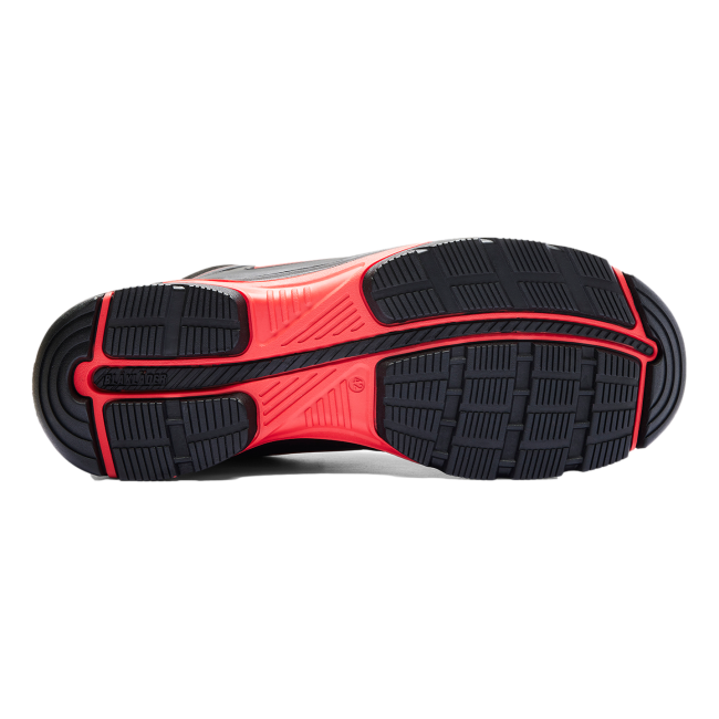 Sicherheitsschuhe Gecko S3 SRC HRO ESD Schwarz und rot - Blaklader