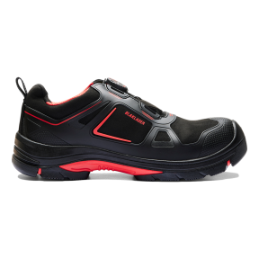 Chaussures de sécurité Gecko S3 SRC HRO ESD Noir et rouge - Blaklader