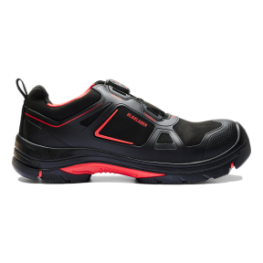 Chaussures de sécurité Gecko S3 SRC HRO ESD Noir et rouge - Blaklader