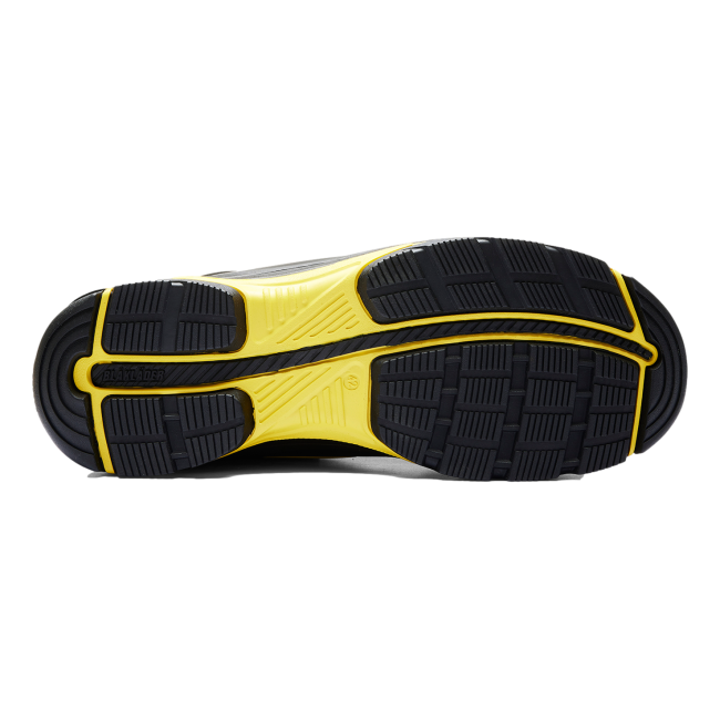 Sicherheitsschuhe Gecko S3 SRC HRO ESD Schwarz und gelb - Blaklader