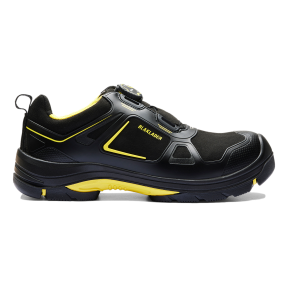 Chaussures de sécurité Gecko S3 SRC HRO ESD Noir et jaune - Blaklader