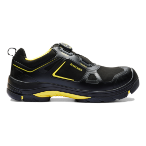 Chaussures de sécurité Gecko S3 SRC HRO ESD Noir et jaune - Blaklader