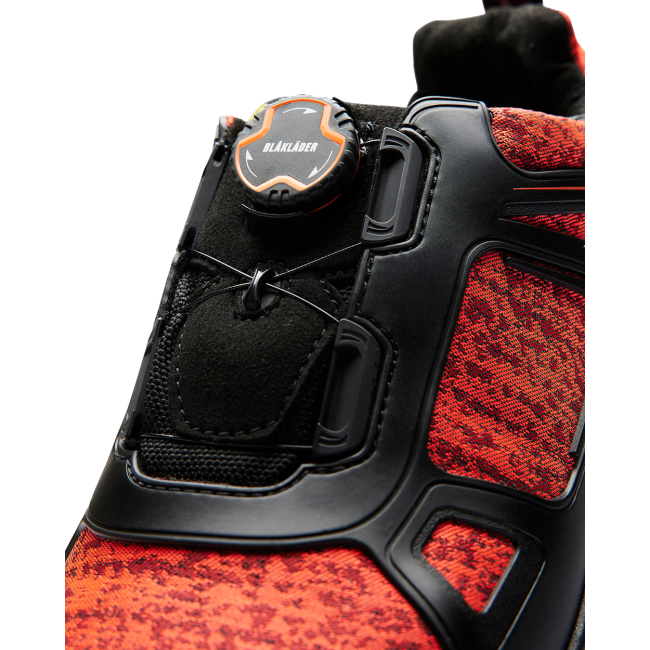 Chaussures de sécurité Gecko S3 SRC HRO ESD Orange et noir - Blaklader