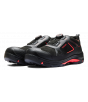 Chaussures de sécurité Gecko S3 SRC HRO ESD Noir et rouge - Blaklader