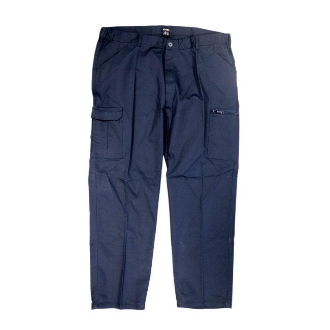 Pantalon de travail Tantale multipoches bleu foncé (ancienne couleur) - LMA