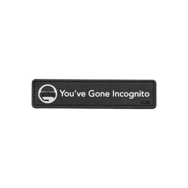YOU'VE GONE INCOGNITO
