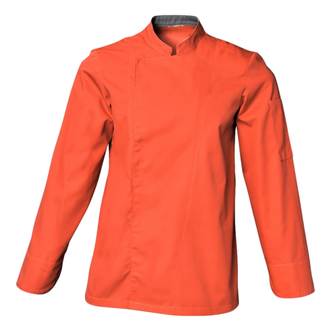 Veste de cuisine manches longues Cookie Orange - SNV
