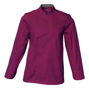 Veste de cuisine manches longues Cookie Prune - SNV