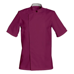 Veste de cuisine manches courtes Cookie Prune - SNV