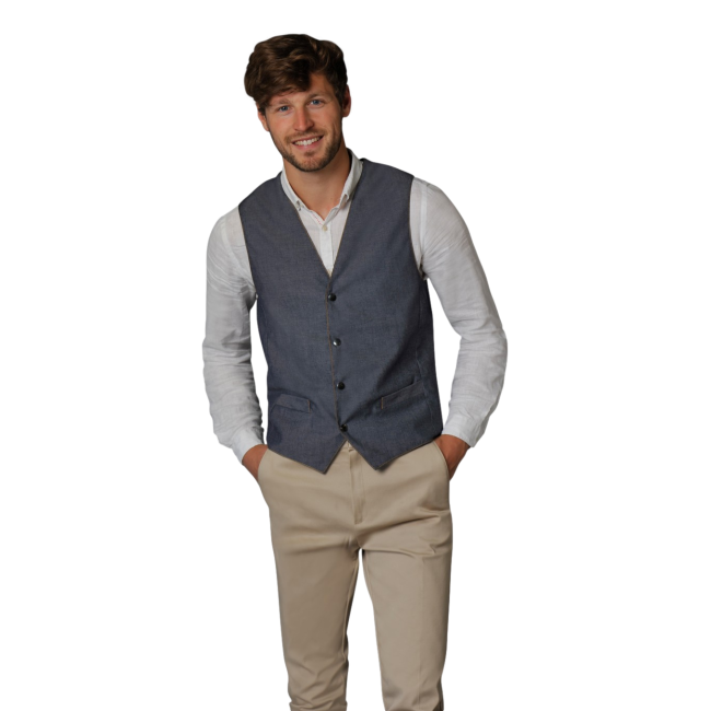 Gilet de service sans manches Felix Denim - SNV