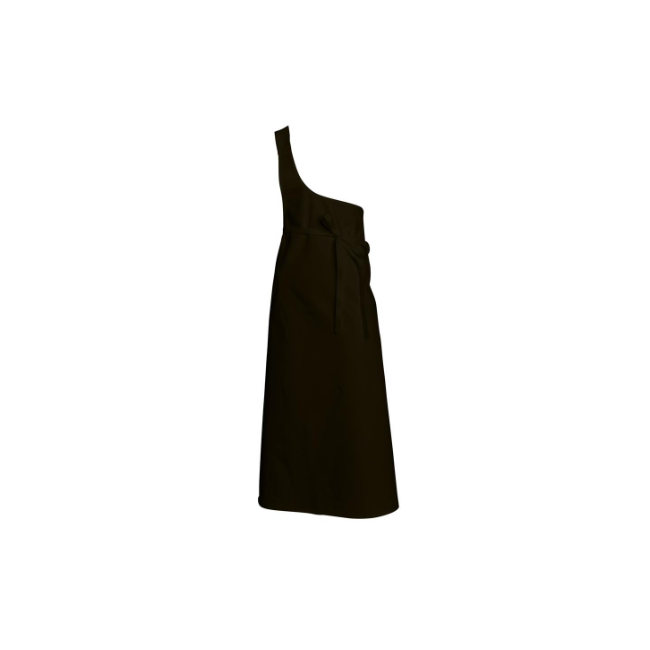 Tablier Boucher en polyester et coton noir - SNV