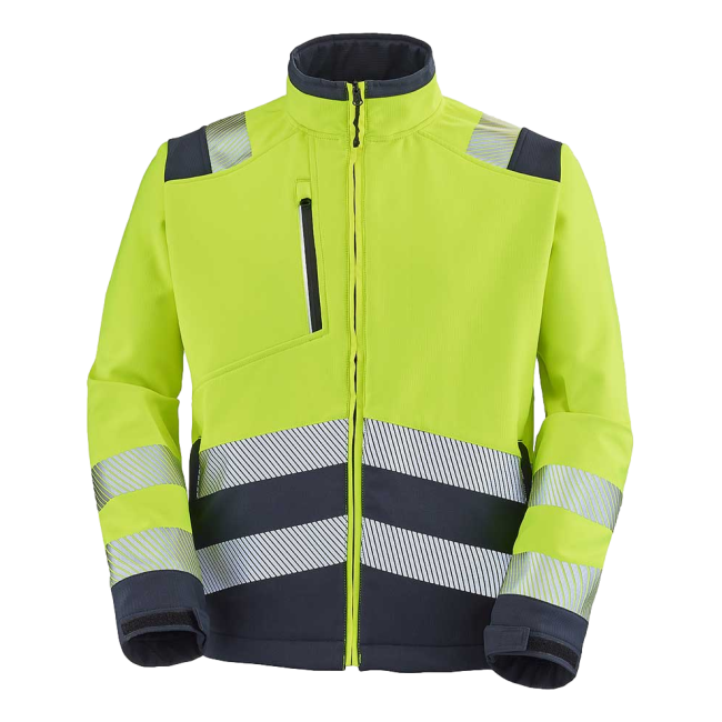 Softshell HV Tatras XP jaune fluo et marine - Lafont