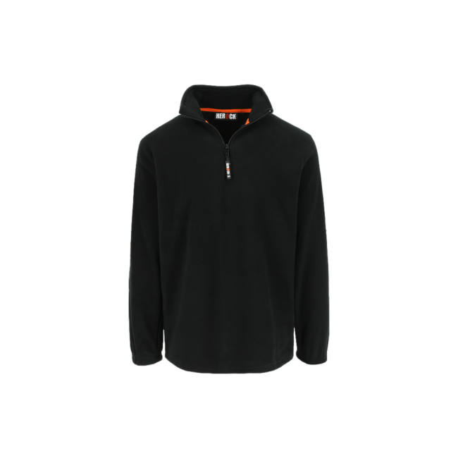 Sweat de travail Antalis en polaire noir - Herock