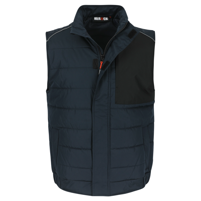 Werkvest Diomedes Marineblauw en zwart - Herock