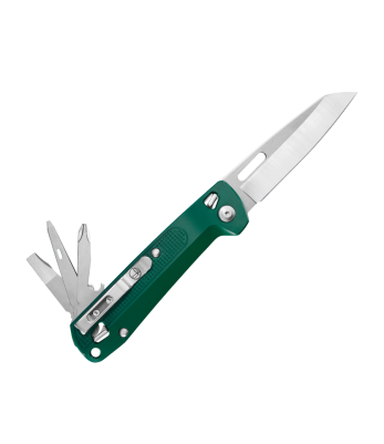 Couteau multifonctions K2 en boîte Vert - Leatherman