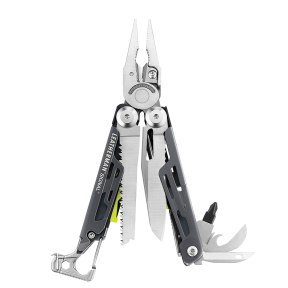 Multifunktionszange mit 19 Werkzeugen Signal in Box Grau - Leatherman