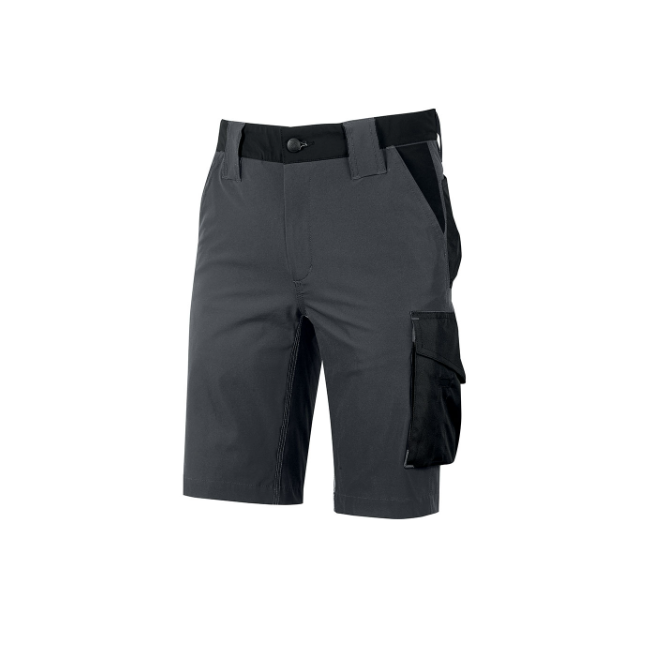 Arbeitsshorts MERCURY Asphaltgrau - U Power