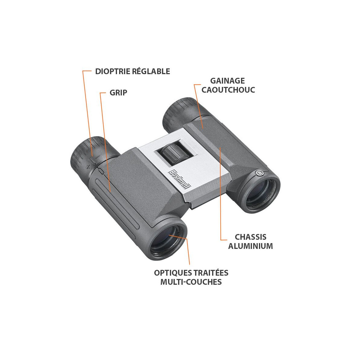 Bushnell Powerview 8X21 Binoculars Bushnell