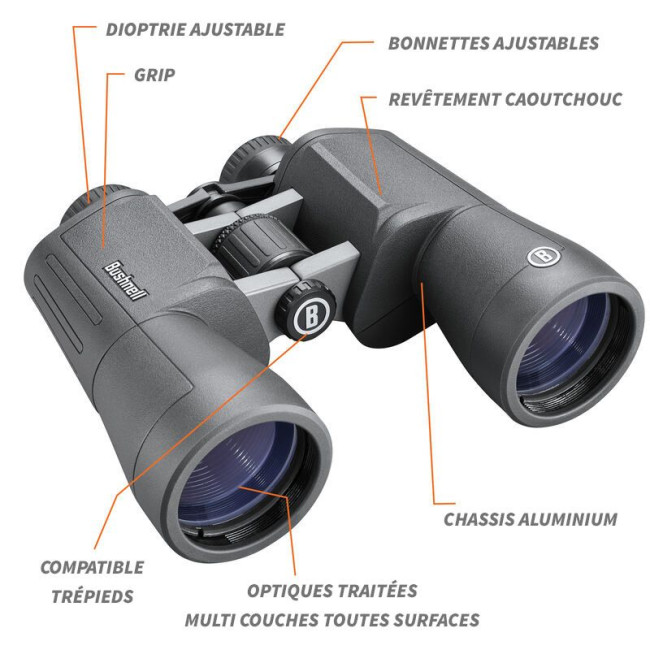 Jumelles Bushnell Powerview 2 20X50 - Bushnell