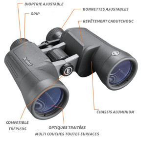 Jumelles Bushnell Powerview 2 10X50 - Bushnell
