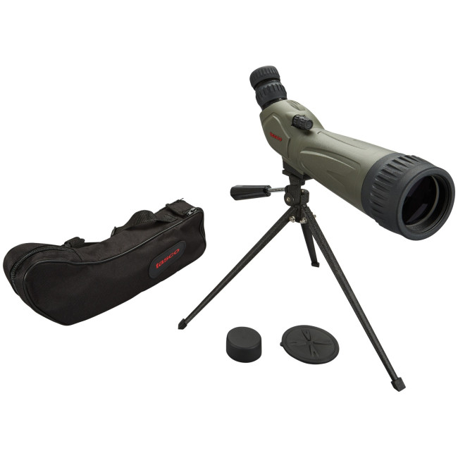 Spektiv mit Stativ 20-60x80 olivgrün - Tasco