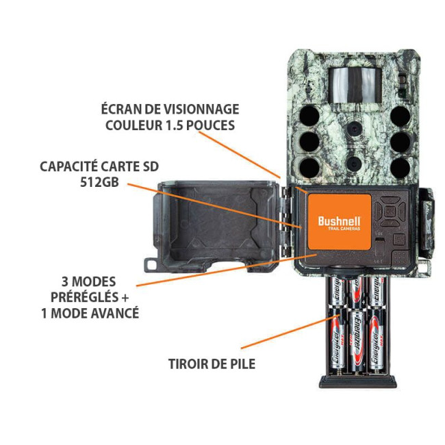 Fotopułapka Core DS 4K no glow 32MP - Bushnell