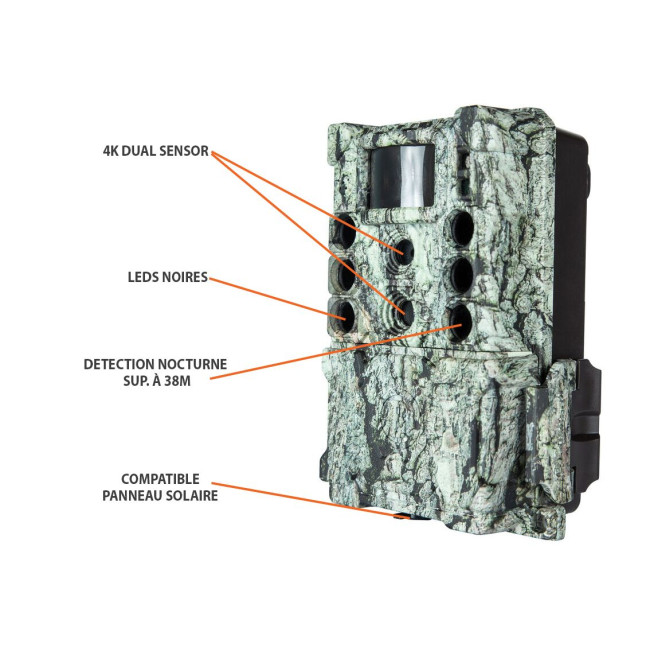 Piège photographique Core DS 4K no glow 32MP - Bushnell