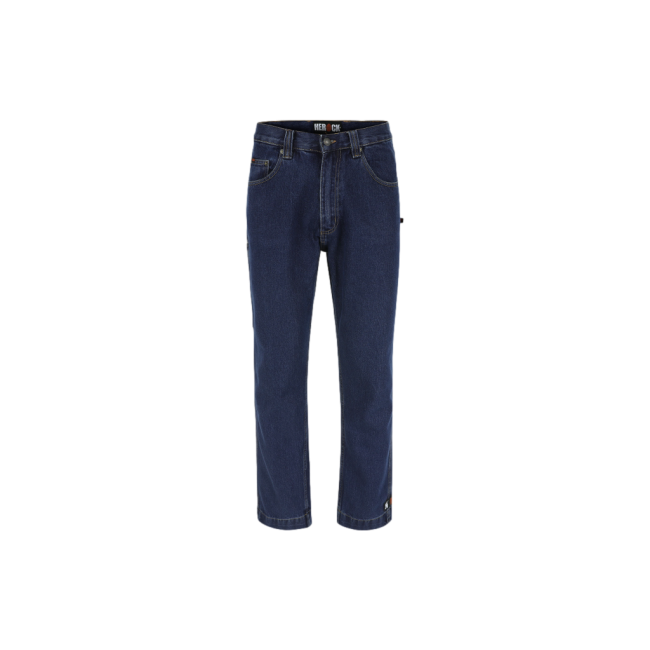 Pantalon de travail Pluto en jean bleu - Herock