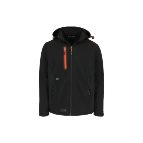 Trystan Softshell-Jacke Schwarz - Herock