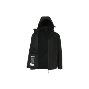 Trystan softshell jas Zwart - Herock