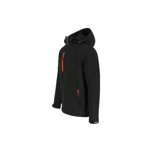 Trystan Softshell-Jacke Schwarz - Herock