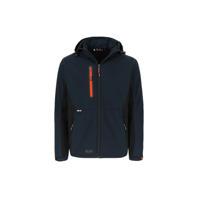 Trystan Softshell-Jacke Marineblau/Schwarz - Herock