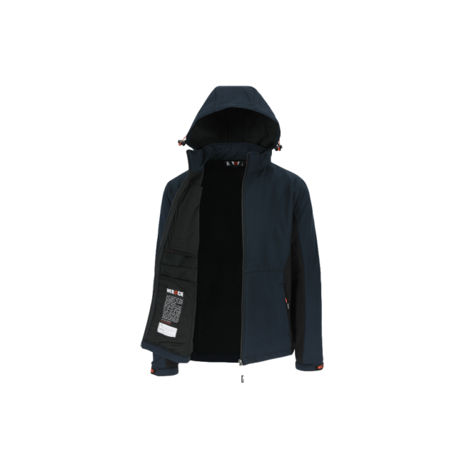Trystan kurtka softshell Granatowy/Czarny - Herock