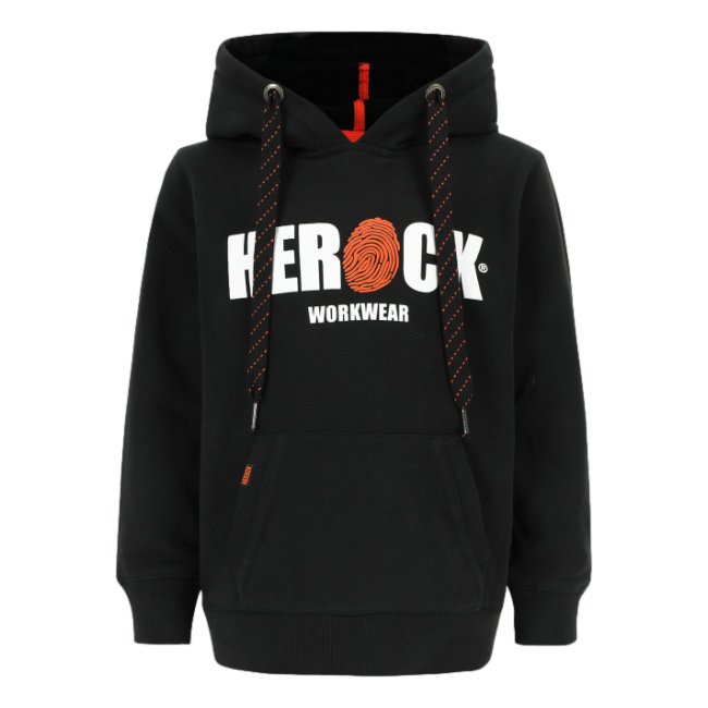 Bluza z kapturem dziecięca Hero Kids Czarna - Herock