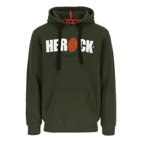 Sweater avec capuchon Hero Kaki foncé et noir - Herock